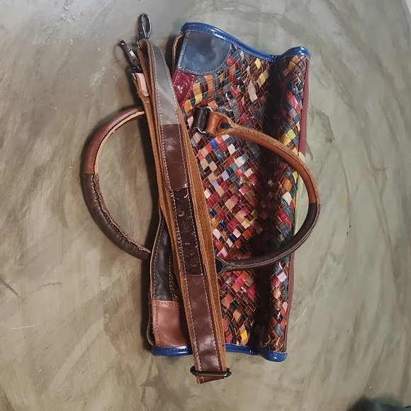 Multicolor leather purse - Picture 10 of 10